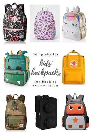 Cute Kids backpacks for back to school 2019