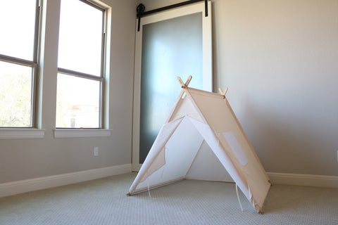 Cream A-Frame Tent from Tnees Tpees