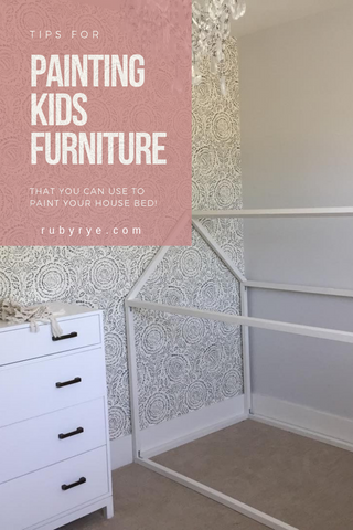 Tips for Painting kids furniture