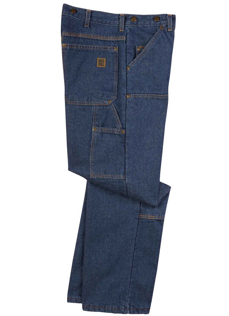 logger jeans with suspenders