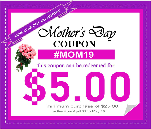 Forever Sure Deals - 2019 Mother's Day Coupon