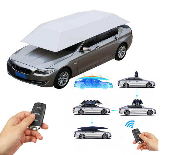 Forever Sure Deals - ALL SEASON REMOTE CONTROLLED AUTOMATIC CAR TENT COVER