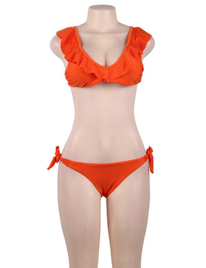 Lila - Ruffle Bikini - skarnoldart, Swimwear, skarnoldart