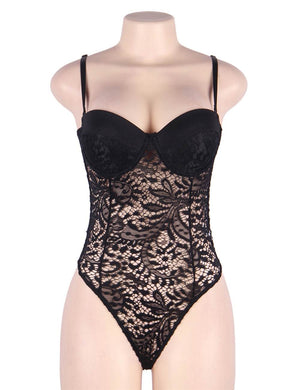 Lace Push Up Teddy - skarnoldart, Lingerie Sets, skarnoldart