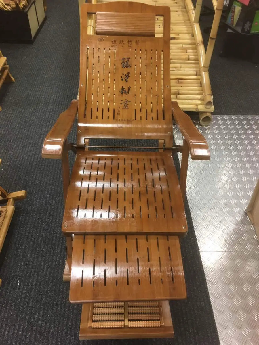 bamboo recliner chair