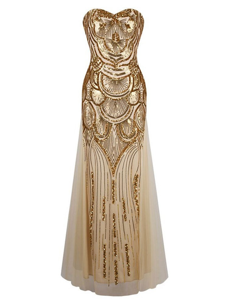 formal gown gatsby style dress