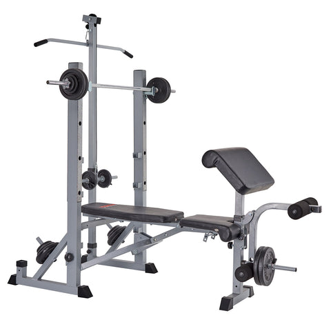 York Fitness 540 Bench with Preacher Curl Attachment