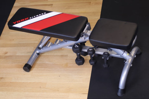 York Fitness Black Edition Dumbbell Bench