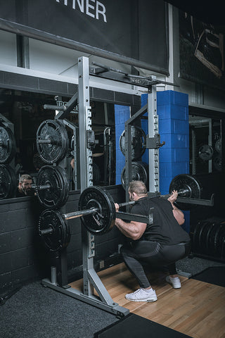 York Barbell 55009 STS Half Rack in Iron Gym Lisburn