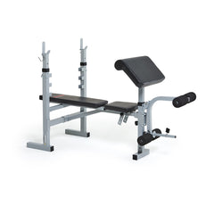 York Fitness 530 Barbell Bench with Preacher Curl Attachment