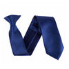Wide 3" Clip On Safety Tie - Navy