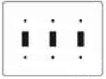4 1/2 Inch Solid Brass Traditional Switch Plate