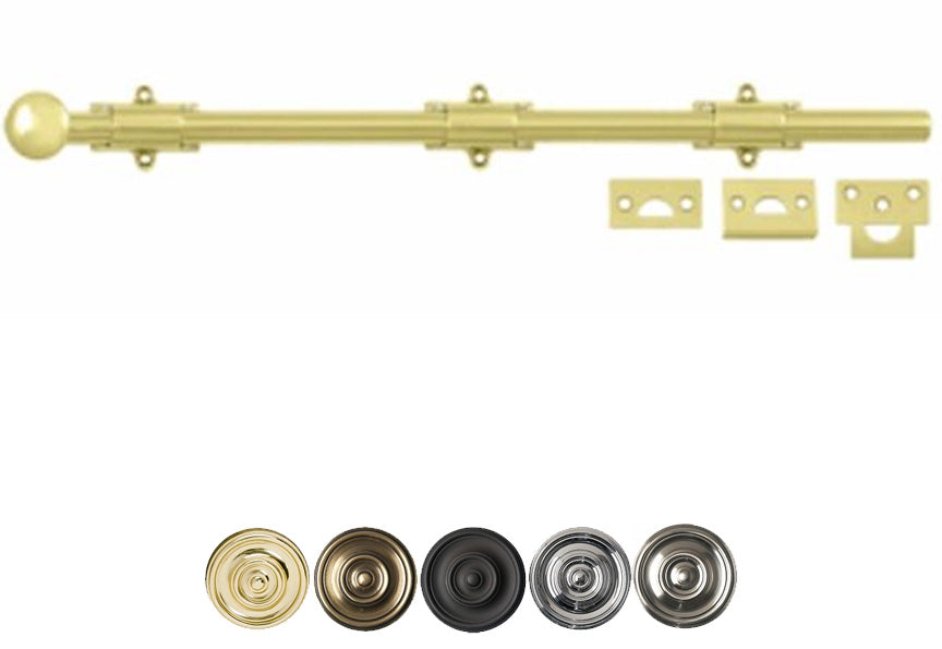 18 Inch Deltana Heavy Duty Surface Bolt