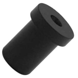 1 1/4 x 3/4 Inch Solid Brass Pivot Base
