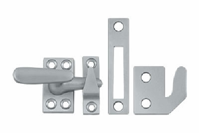 1 5/8 Inch Solid Brass Window Lock Casement Fastener
