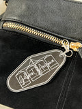 Four Silos Gilbert Acrylic Motel Keychain