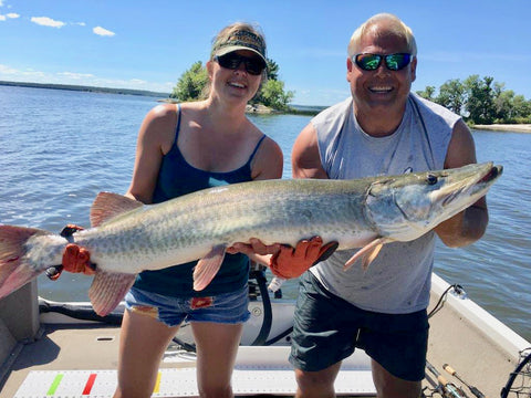Al met his wife Lisa at St. Croix Rod. Together, the two share a passion for musky fishing. 