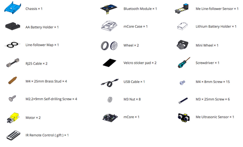 mbot partlist