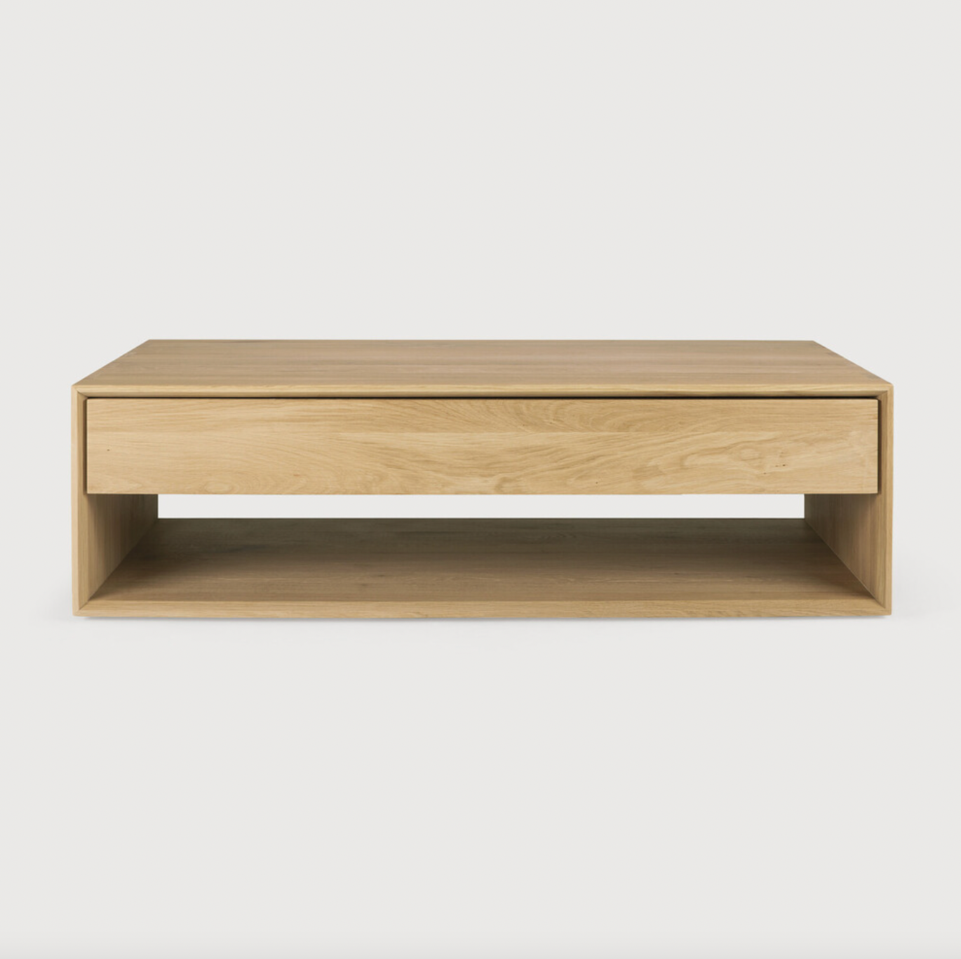 oak nordic coffee table