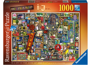 Ravensburger Awesome Alphabet "I/J" 1000 piece