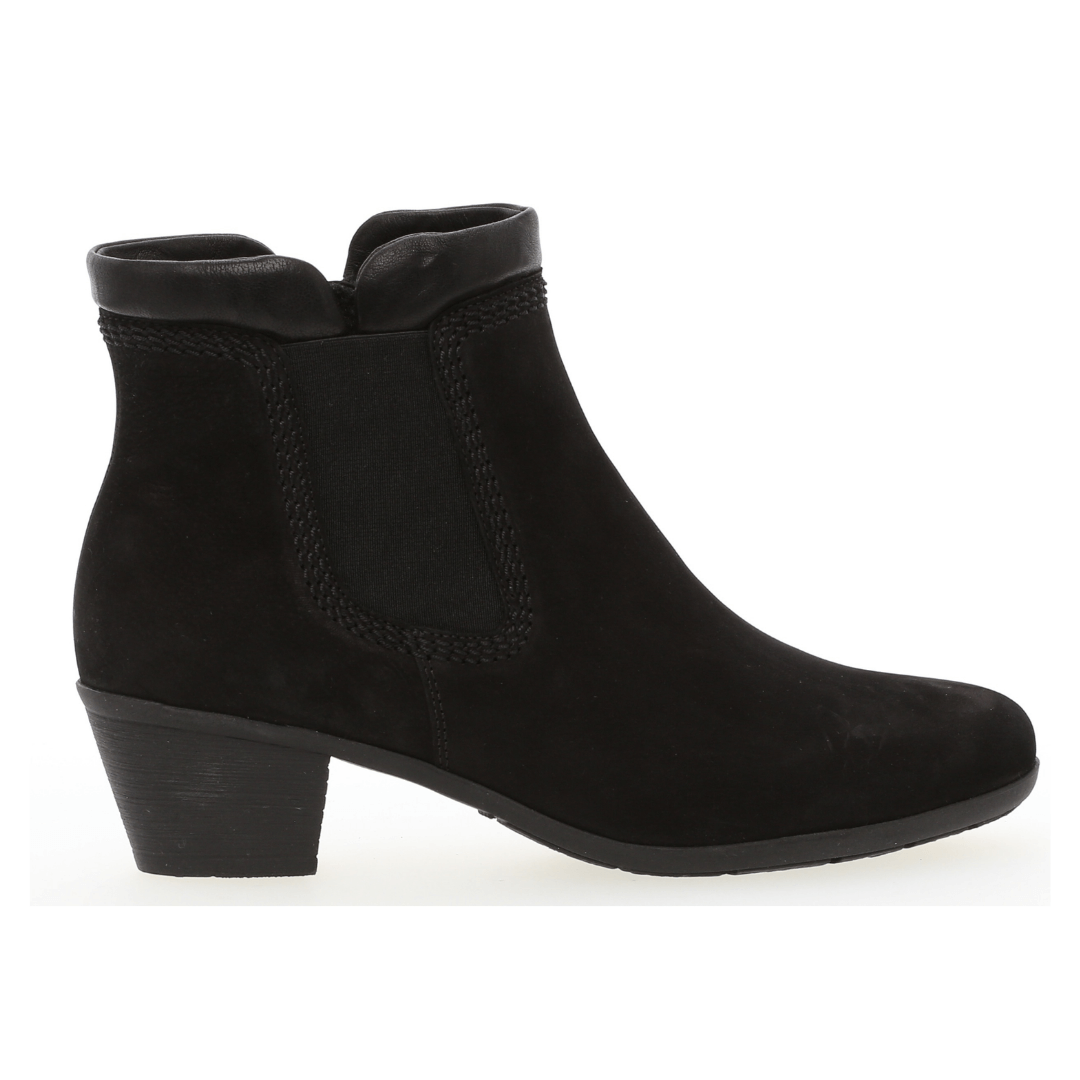 GABOR. SOUND 2 - BLACK WOMENS BOOTS 