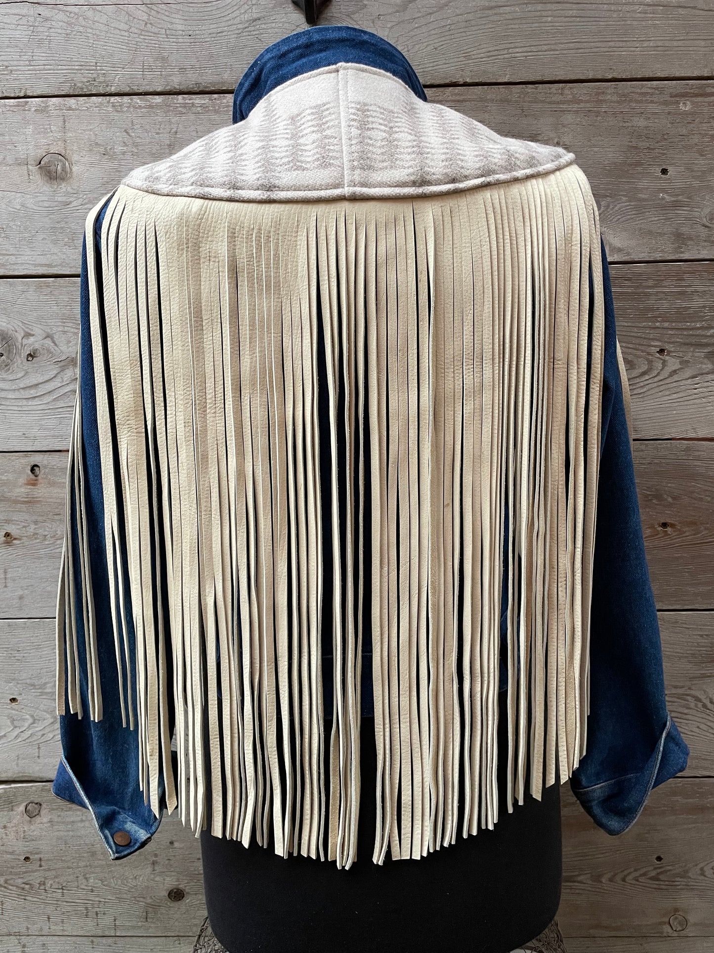 Nicolette Fringe Cape