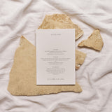 Written In The Stars | Menu with Guest Name