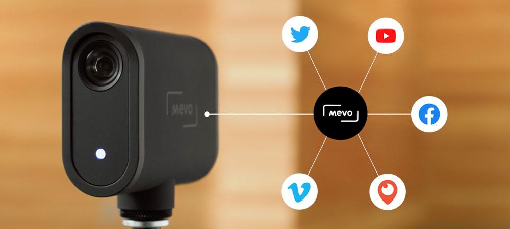 Mevo Start live streaming to socials