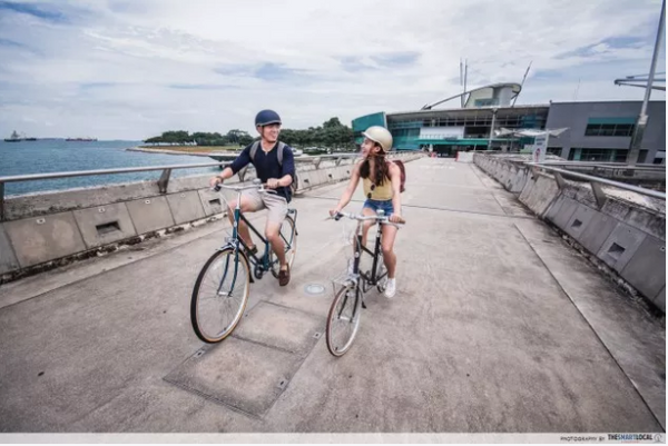 Bobbin Bramble, Bobbin Metric, Cycling at Marina Barrage Singapore