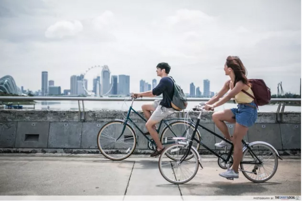 Bobbin Bramble, Bobbin Metric, citybikes singapore, cycling marina barrage