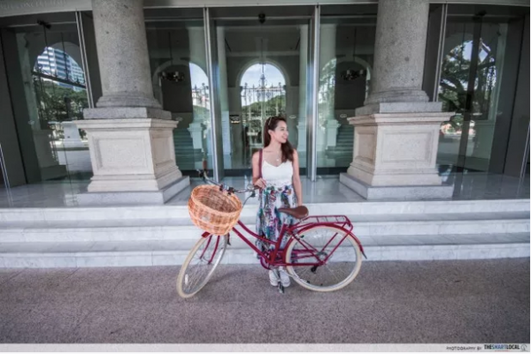 Bobbin brownie, citybike singapore, dutch bike singapore, bicycle basket