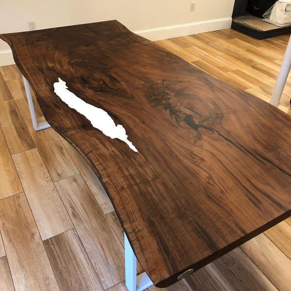 Live Egde Walnut Table