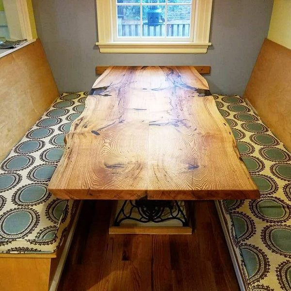 Custom Reclaimed Wood Live Edge Tables