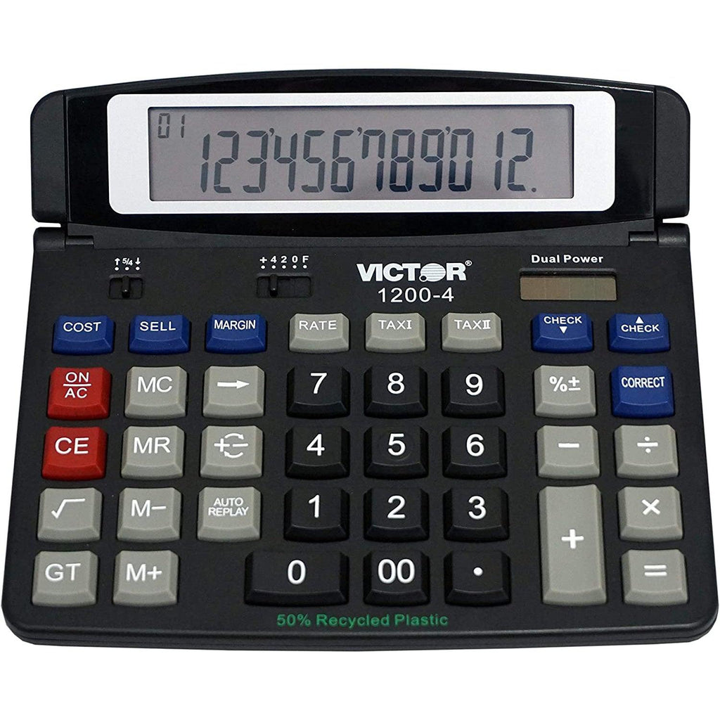 Victor 12 Digit Professional Desktop Calculator Electro Vision Inc 3103