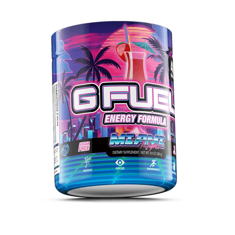 Gfuel Energy Formula Miami Nights 280g مسحوق طاقة Store 974