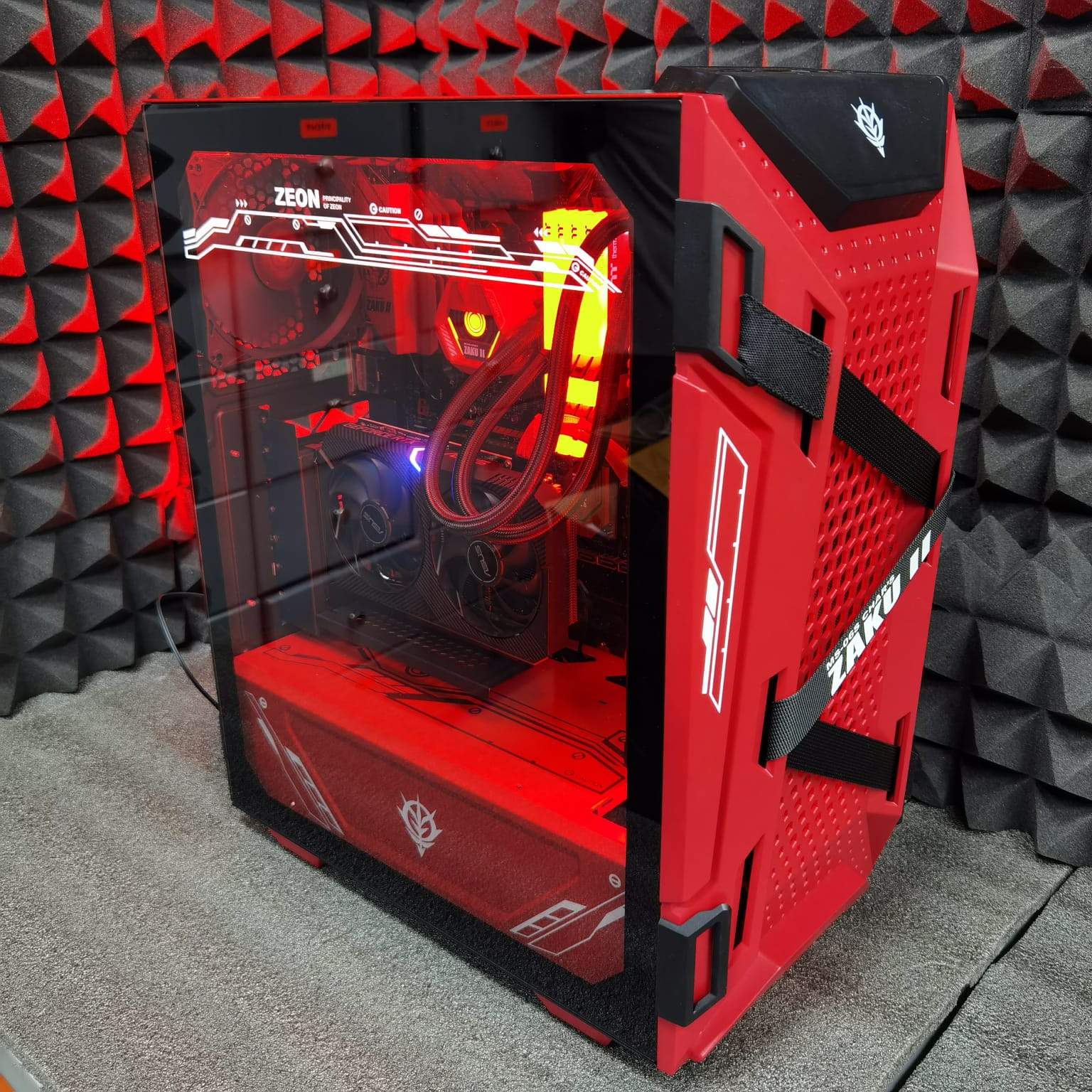 卸し売り購入 TUF GAMING GT301 ZAKU II PCケース ivv-jva.com