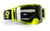 close up product pic of the JAC V3 MX goggle by Risk Racing on a white studio background