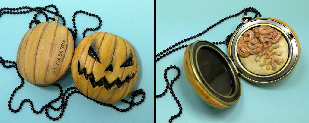 jackolantern locket brains