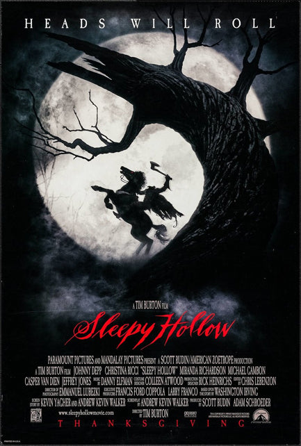 sleepy hollow movie poster