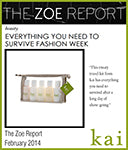 the zoe report<br>february 2014