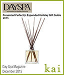 day spa magazine<br>decemeber 2015