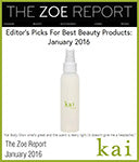 the zoe report<br>january 2016