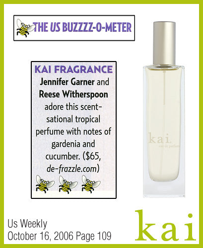 kai fragrance featured in us weekly october 2006
