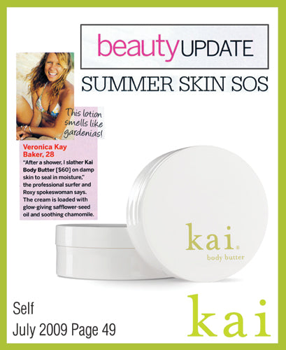 kai fragrance featured in self july 2009