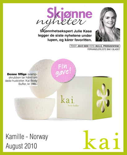 kai fragrance featured in kamille - norway august, 2010