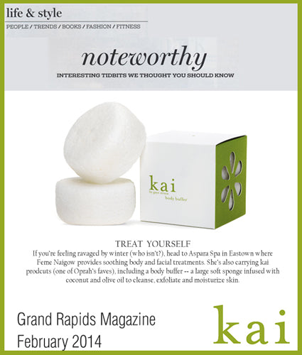 kai fragrance featured in grand rapids magazine february 2014