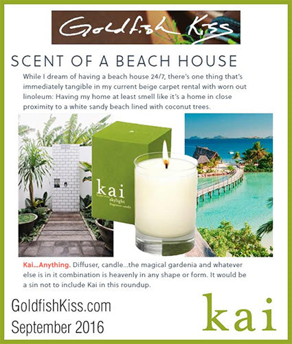 kai fragrance featured in goldfishkiss.com september 2016