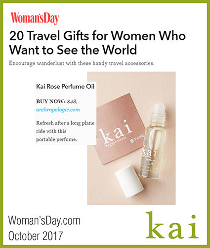 kai fragrance featured in womansday.com october 2017