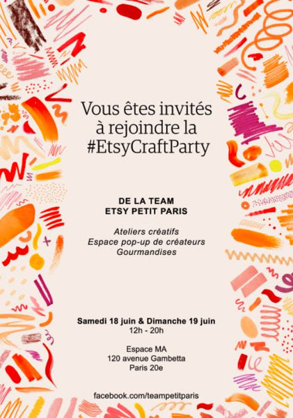 Etsy Craft Party à Paris