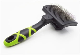ZOLUX Metal Slicker Brush perfect for removing tangles and dead hair